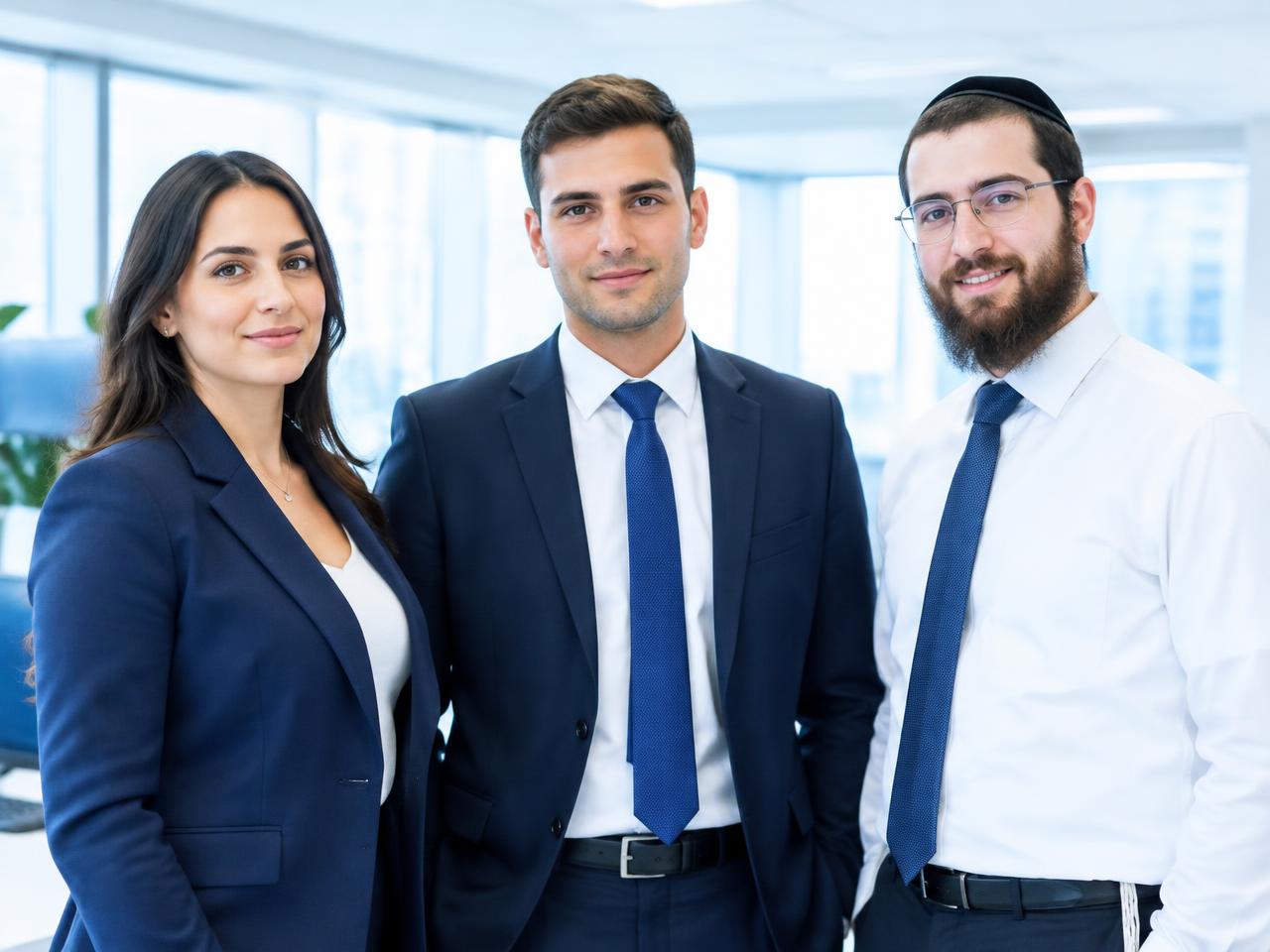 משתתפי התוכנית – אשת עסקים, משרת מילואים ועילוי תורה